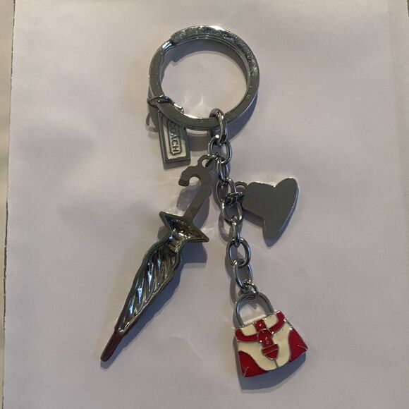COACH  Springtime Keychain NWOT - Picture 4 of 4